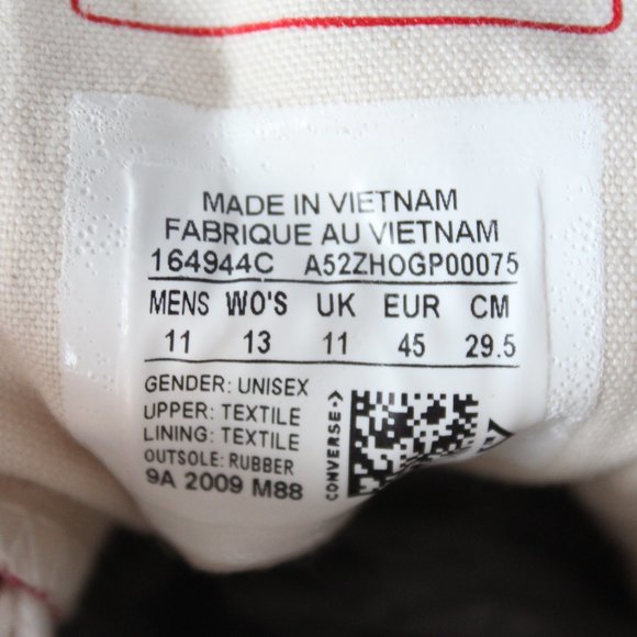 Converse Chuck 70 All Star High Tops Enamel Red Me - Picture 12 of 12